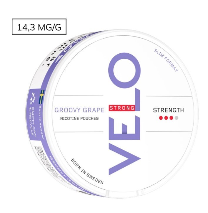 Velo Groovy Üzüm 14 mg
